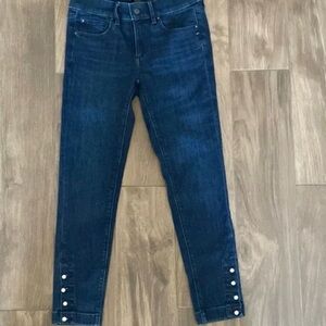 Ann Taylor Dark Blue Skinny Jeans